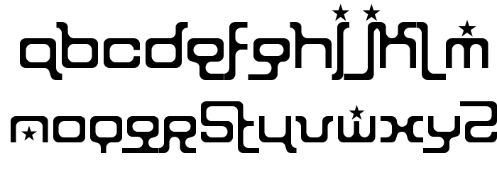 ion Font LOWERCASE