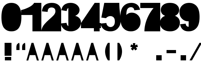IP Font OTHER CHARS