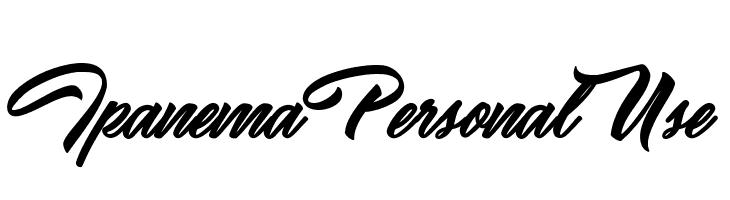 Ipanema Personal Use   لخطوط تنزيل