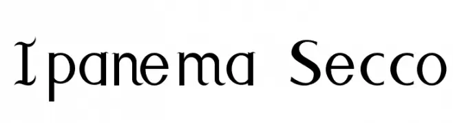 Ipanema Secco  Frei Schriftart Herunterladen
