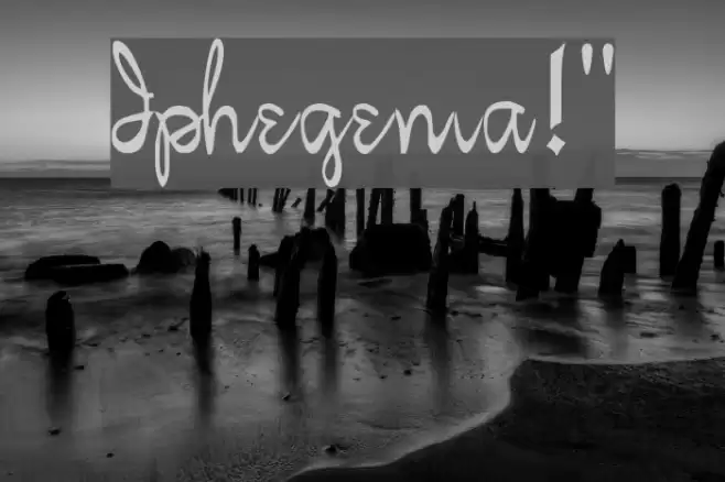 Iphegenia!` Polices examples