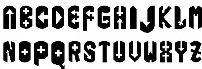 Iphis Schriftart Groß