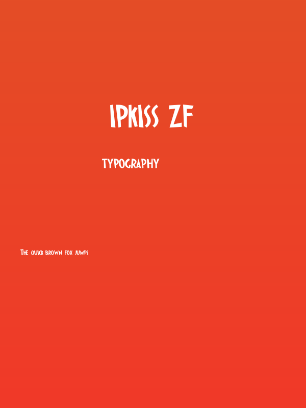 Ipkiss ZF Poster