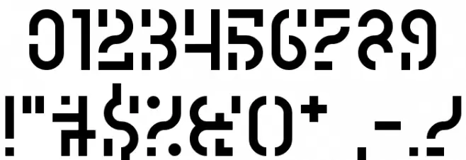 Ipscrik Font OTHER CHARS