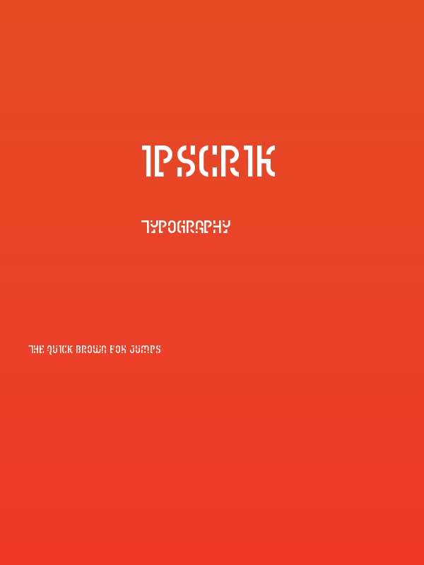 Ipscrik Poster