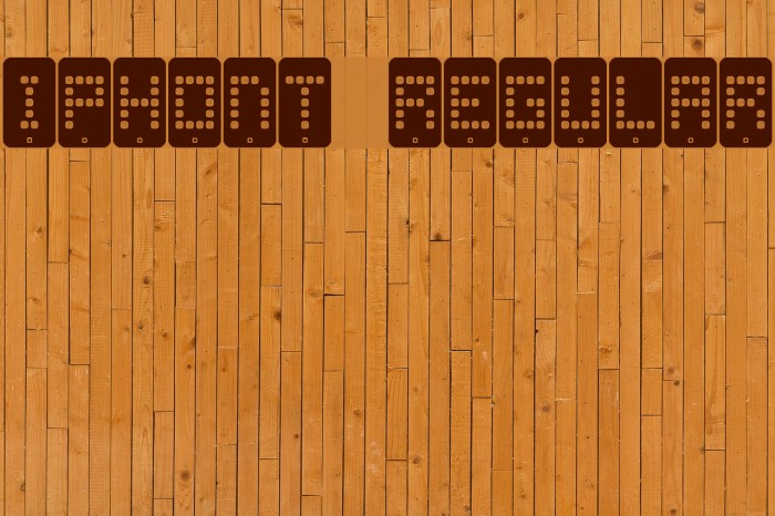 iphont Regular Font examples
