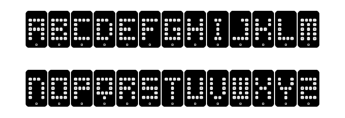 iphont Regular Font LOWERCASE