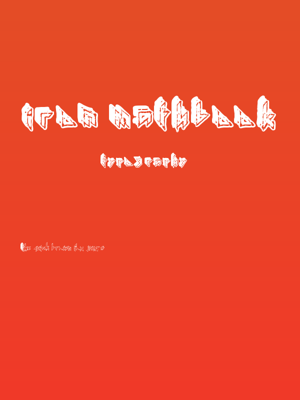 IRON MATHBOOK Poster