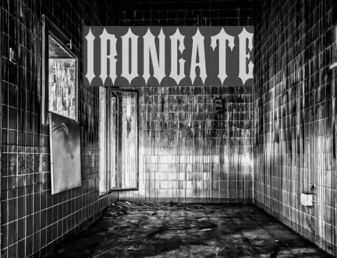 IRONGATE Шрифта examples