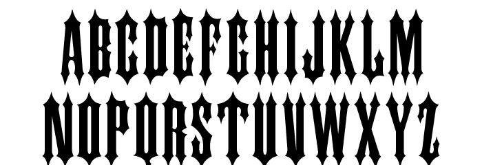 IRONWOOD-Medium Font LOWERCASE