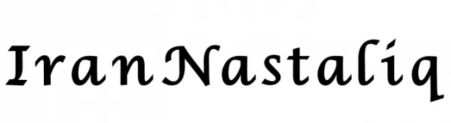 IranNastaliq  Free Fonts Download
