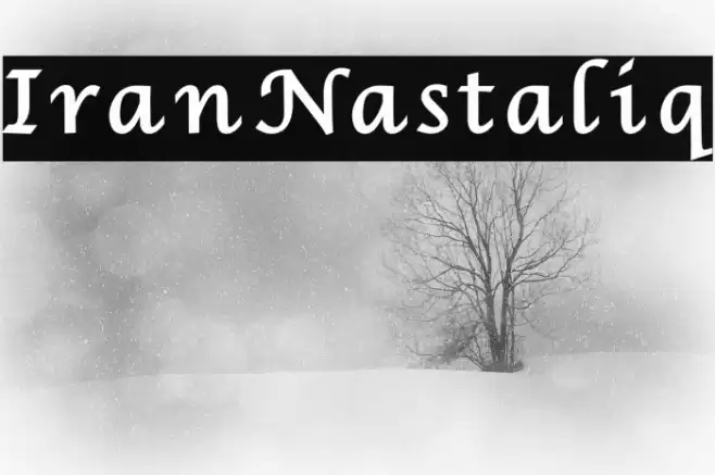 IranNastaliq Font examples