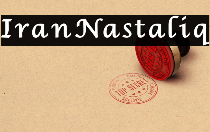 IranNastaliq Fonte examples