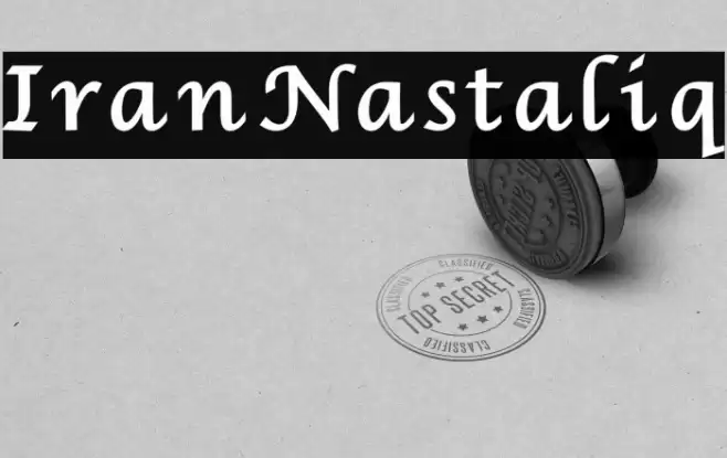IranNastaliq Font examples