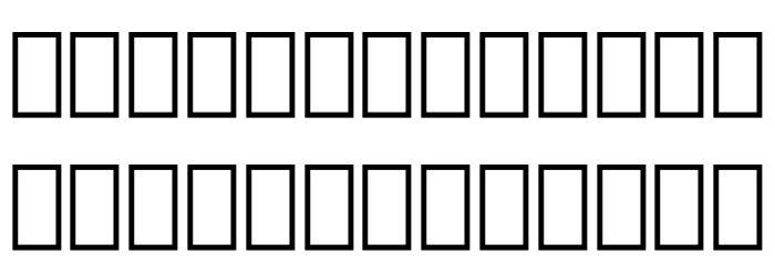 Iranian Sans Font LOWERCASE