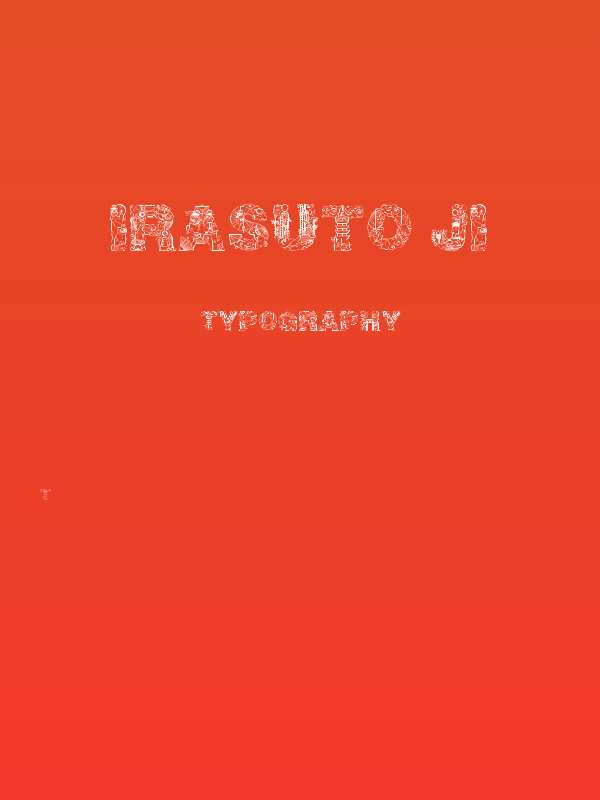 Irasuto Ji Poster