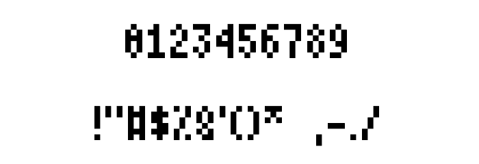Irata Font OTHER CHARS