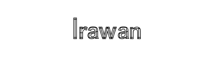 Irawan  Descarca Fonturi Gratis