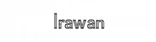Irawan  Frei Schriftart Herunterladen