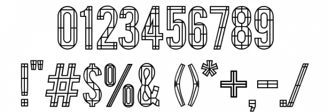 Irawan Font OTHER CHARS