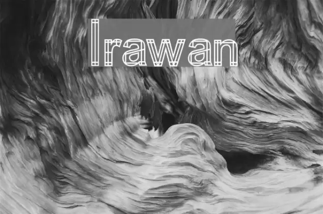 Irawan Font examples
