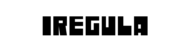 Iregula Font