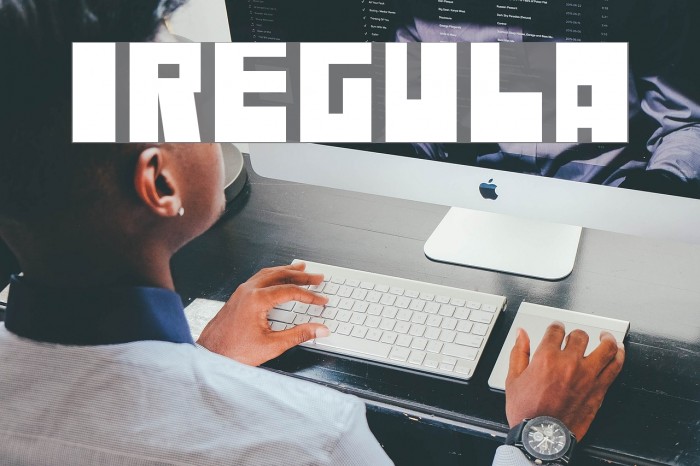 Iregula Font examples