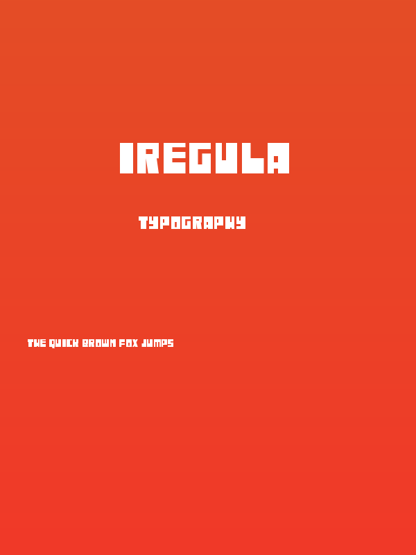 Iregula Poster