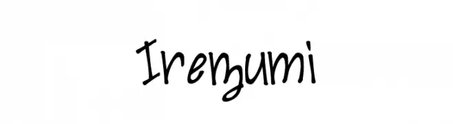 Irezumi  Fuentes Gratis Descargar