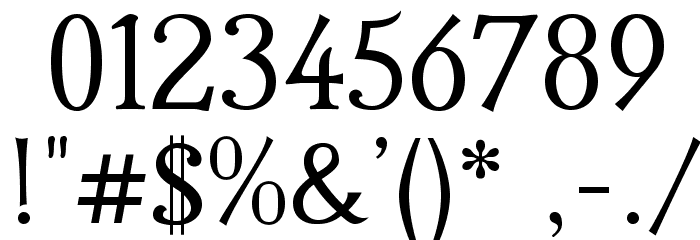IrianisADFMath-Regular Font OTHER CHARS