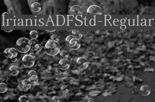 IrianisADFStd-Regular Font examples