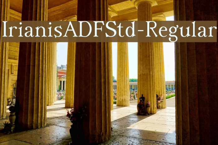 IrianisADFStd-Regular Example 3