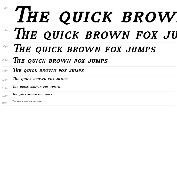 IrianisADFStyleStd-BoldItalic Waterfall