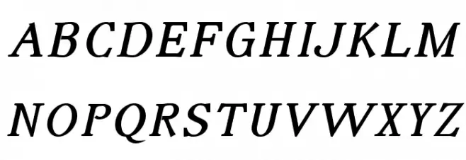 IrianisADFStyleStd-Italic Polices MINUSCULES