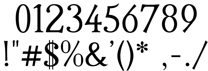 IrianisADFStyleStd-Regular Font OTHER CHARS