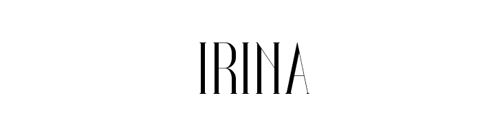 Irina  font caratteri gratis