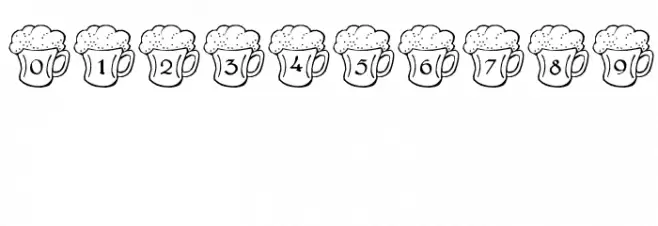 Irish Beer Font OTHER CHARS