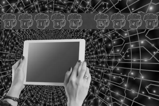 Irish Beer Font examples