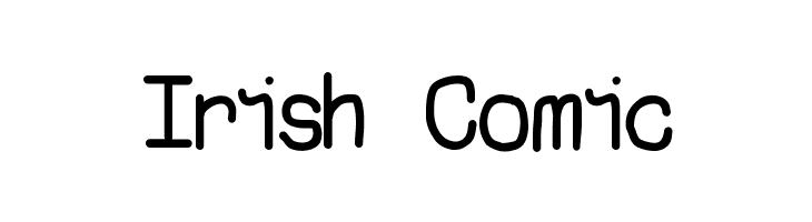 Irish Comic Font
