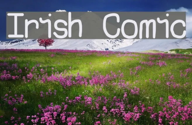 Irish Comic Example 3