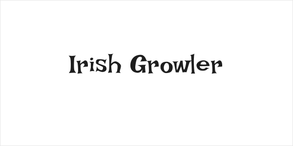 Irish Growler Logo