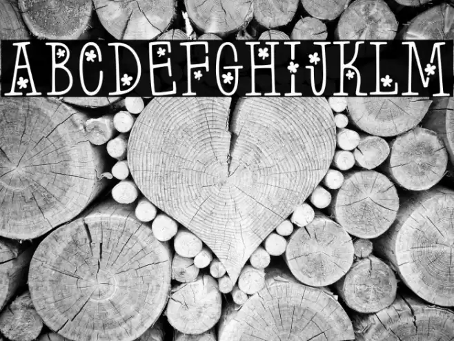 Irish^Clovers Font examples