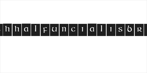 IrishHalfUncialisBricks Logo