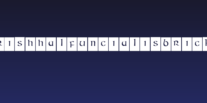 IrishHalfUncialisBricks Social Header
