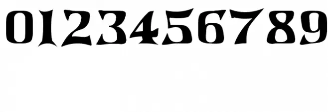 IrishJig Font OTHER CHARS