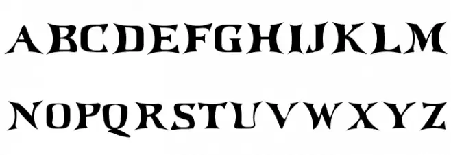 IrishJig Schriftart Groß