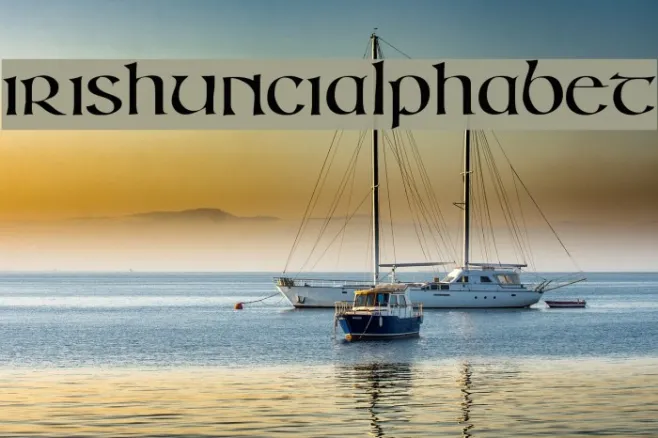 IrishUnciAlphabet Example 1