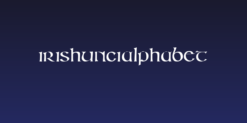 IrishUnciAlphabet Social Header