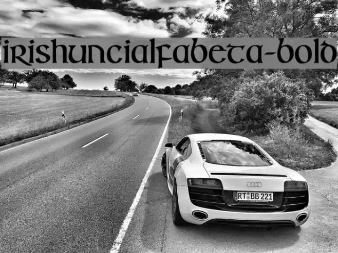 IrishUncialfabeta-Bold Font examples