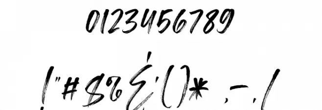 Irlandya Demo Font OTHER CHARS